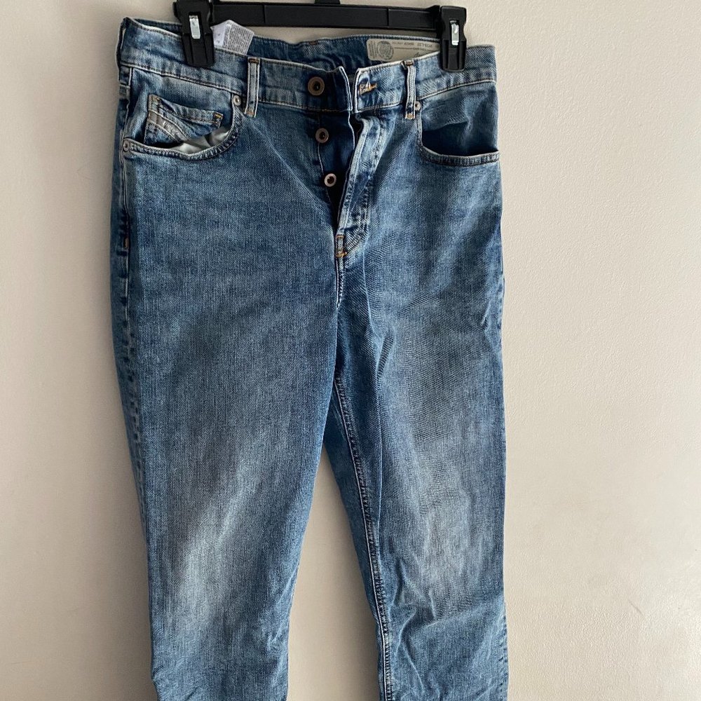 DIESEL Women's Blue Boyfriend Jeans